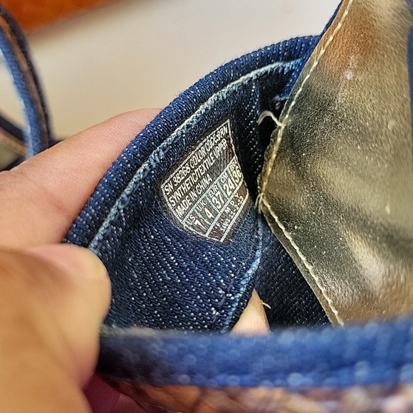 Skechers High Heel Stripey Platform Sandals Size 7 - Picture 8 of 8